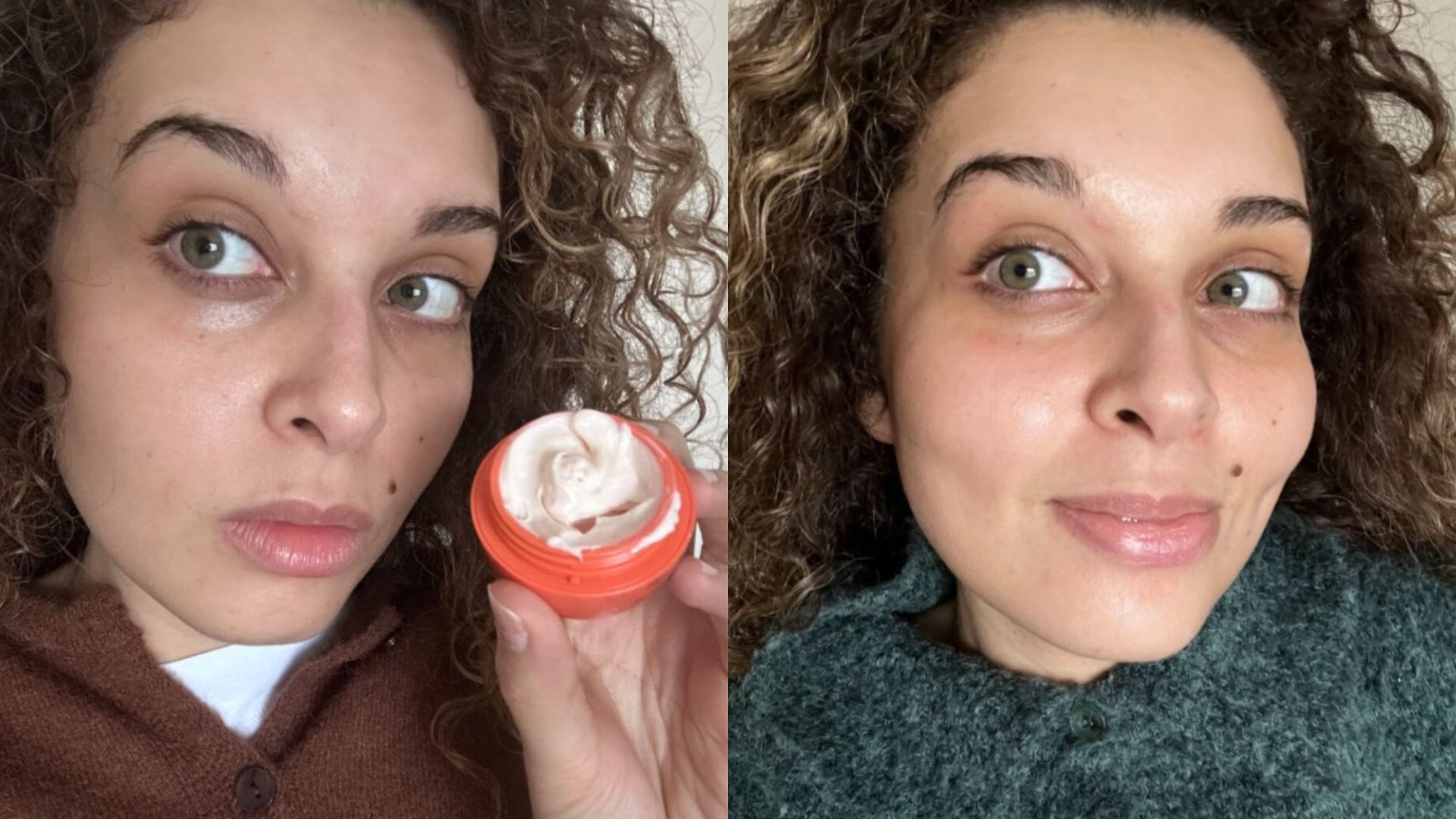 Ashlee using Tatcha The Brightening Eye Cream | Space NK Ashlee using Tatcha The Brightening Eye Cream | Space NK